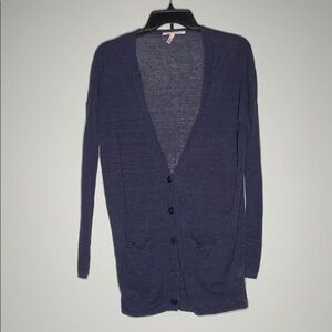 Victoria's Secret Button Cardigan blue size Medium‎